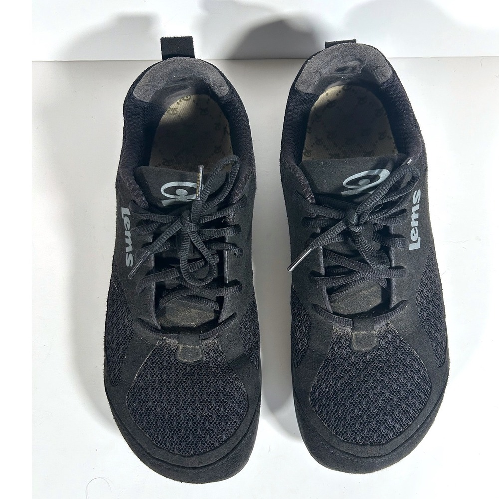 Lems Primal 2 Mens Minimalist Barefoot Shoes Black Size 44 EU US 11 Zero Drop